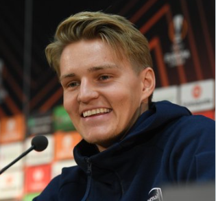 Odegaard is proud to be a Norwegian child idol to follow in his footsteps